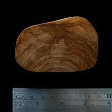 Load image into Gallery viewer, BMSWS096 Black Meat Figured Mysore Sandalwood Slice 9.4mm Thickness 29.5 grams
