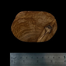 Load image into Gallery viewer, BMSWS098 Black Meat Figured Mysore Sandalwood Slice 9.4mm Thickness 28.2 grams
