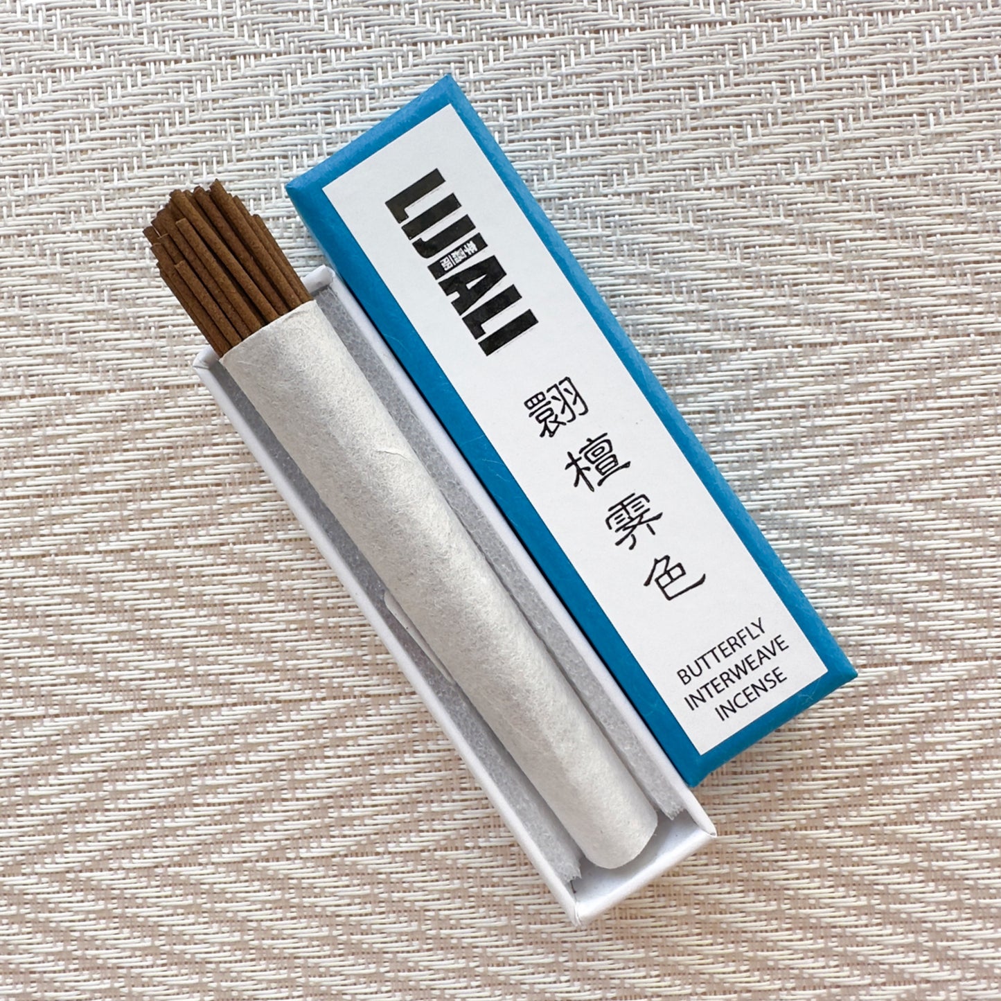 翾檀霁色 Butterfly Interweave Incense 10g (LIJIALI)