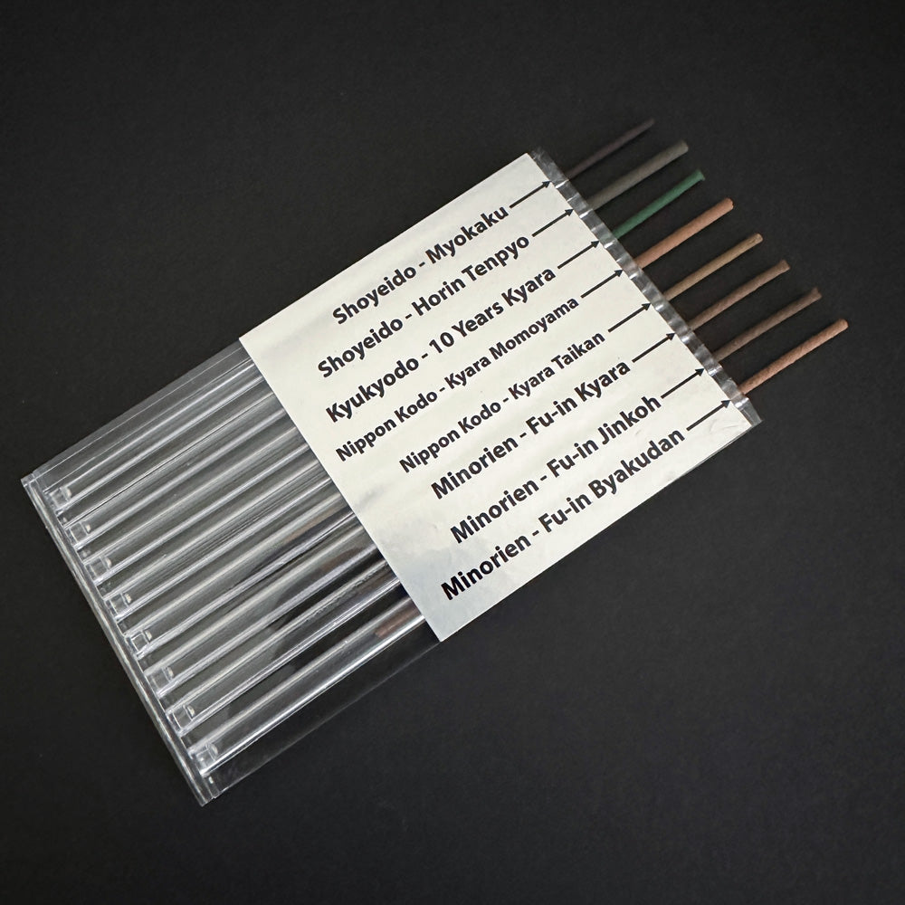 Japanese Incense Fragrant Wood Sampler Set