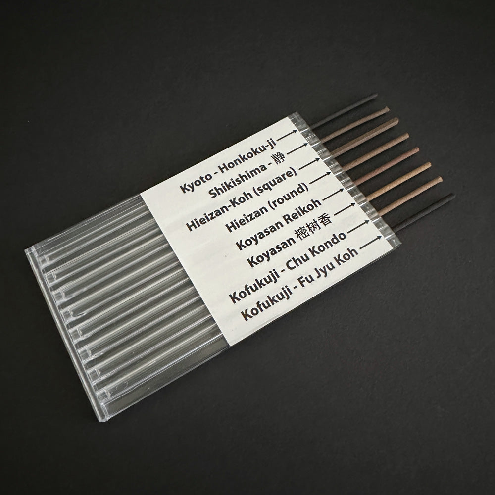 Japanese Temple Incense Sampler Set