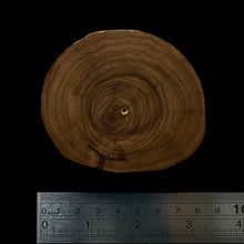 Load image into Gallery viewer, BMSWS119 Black Meat Figured Mysore Sandalwood Slab 11.5mm Thickness 39 grams

