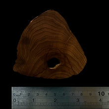 Load image into Gallery viewer, BMSWS157 Black Meat Figured Mysore Sandalwood Slab 7.8mm Thickness 32.4 grams
