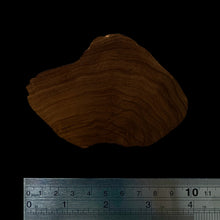 Load image into Gallery viewer, BMSWS158 Black Meat Figured Mysore Sandalwood Slab 7.9mm Thickness 33.4 grams

