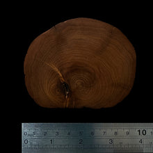 Load image into Gallery viewer, BMSWS167 Black Meat Figured Mysore Sandalwood Slab 7.6mm Thickness 38.1 grams

