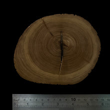 Load image into Gallery viewer, BMSWS190 Black Meat Figured Mysore Sandalwood Slab 15mm Thickness 166 grams
