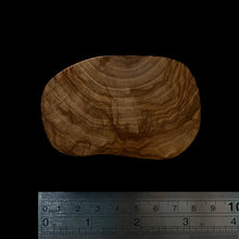 Load image into Gallery viewer, BMSWS091 Black Meat Figured Mysore Sandalwood Slice 8.8mm Thickness 26.2 grams

