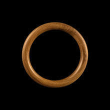 Load image into Gallery viewer, BMSWBANGLE018 Black Meat Figured Mysore Sandalwood Bangle Inner Dimensions 58mm
