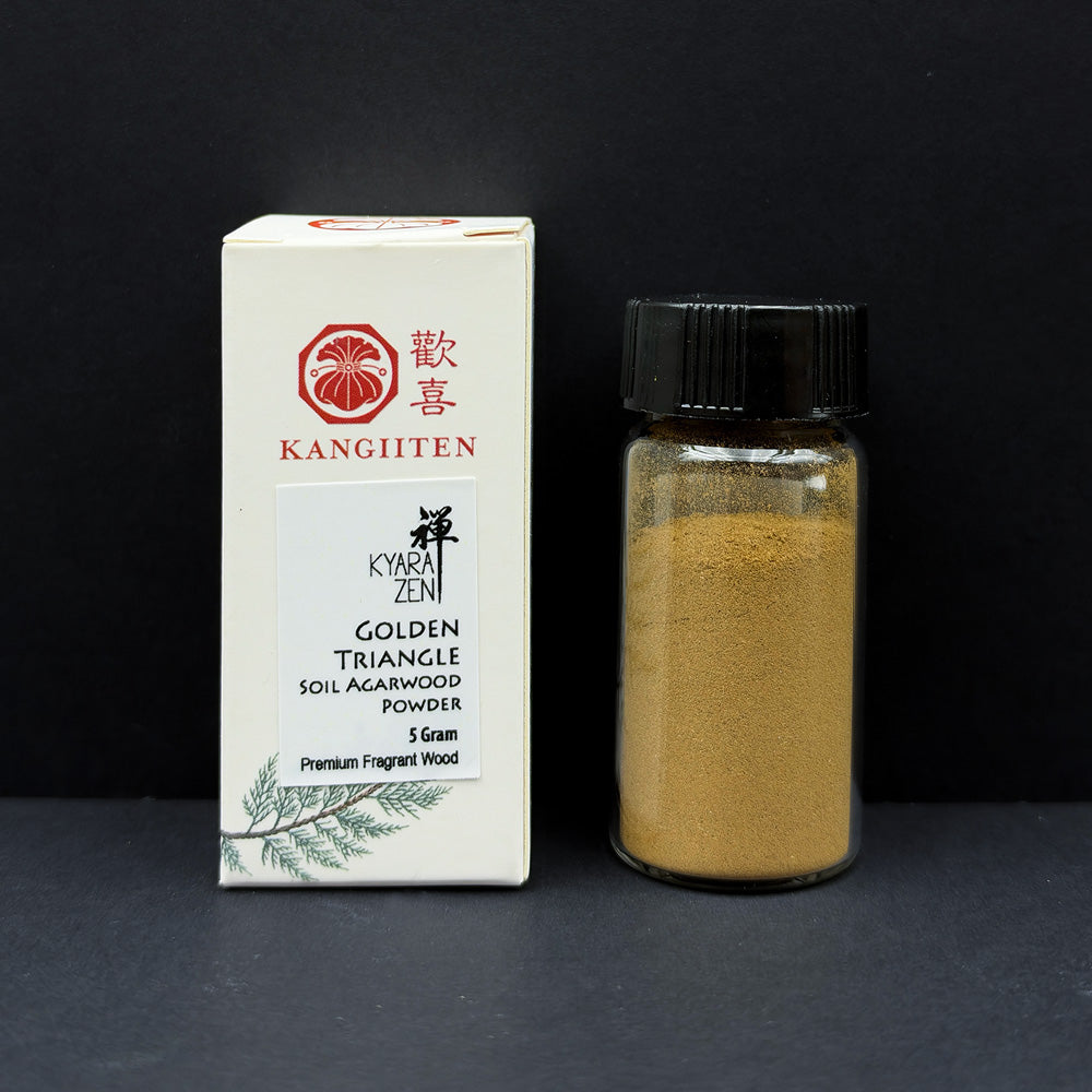 Wild Golden Triangle Soil Agarwood Powder 5g