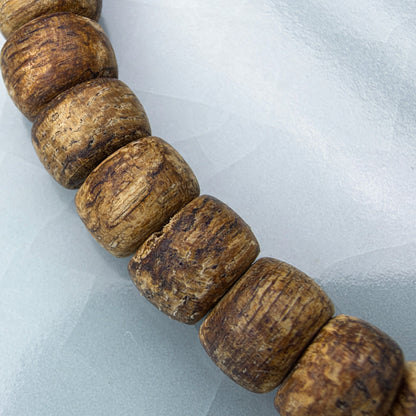 Wild Tarakan Agarwood Spacer Beads Bracelet 5.5mm