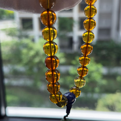 十八子手串 - Imperial Amber Eighteen-Bead Court Bracelet 12mm x 18 Beads