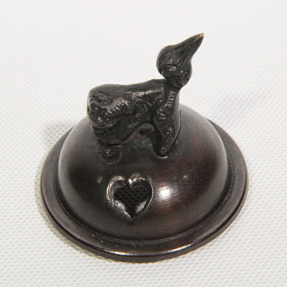Bronze Kōro with Foo Dog Finial