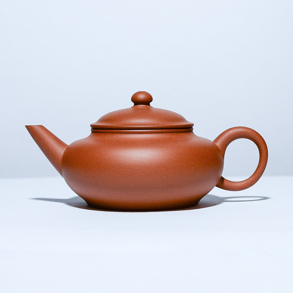 Flat Shui Ping (Chaozhou Field Clay) 扁水平壶