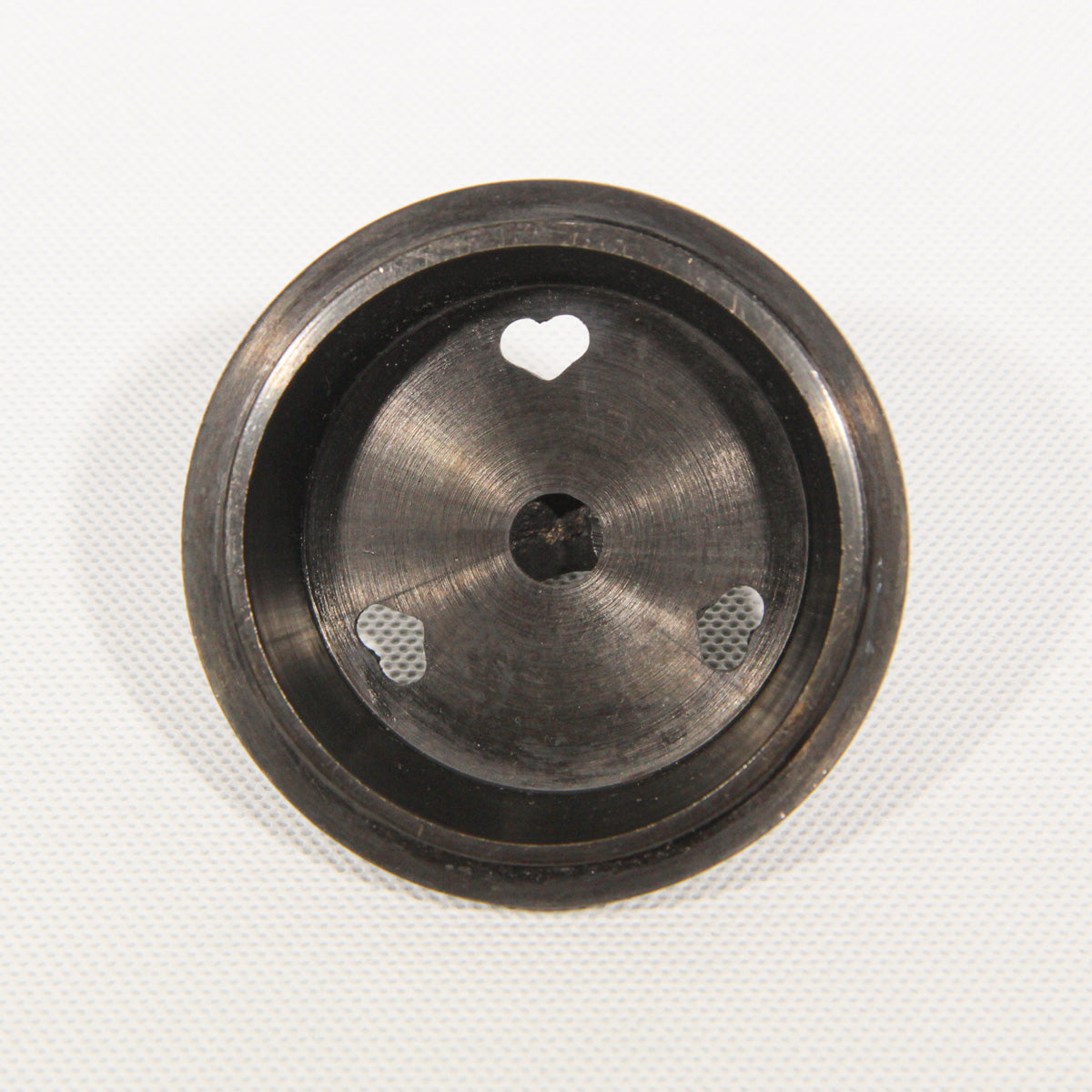 Hexagonal Bronze Kōro with Lion Finial