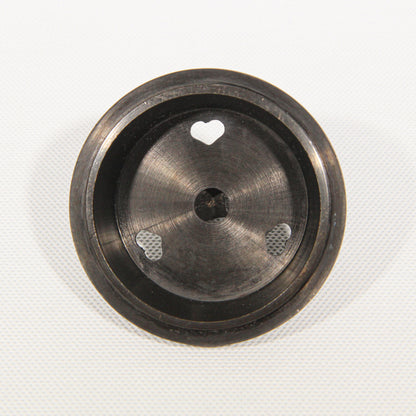 Hexagonal Bronze Kōro with Lion Finial