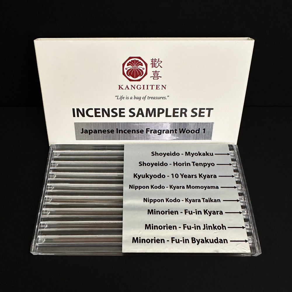 Japanese Incense Fragrant Wood Sampler Set