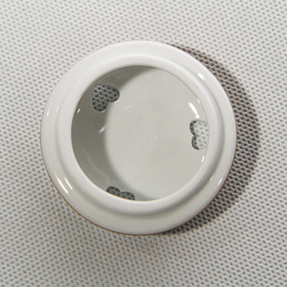 Kutani-Ware Kōro Garden Eternally in Bloom (Round) (Big)