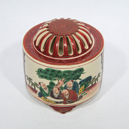 Kutani-Ware Kōro Nishiki Iroe