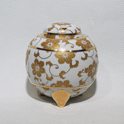 Kutani-Ware Kōro Shirogane