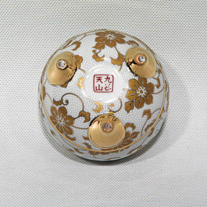 Kutani-Ware Kōro Shirogane