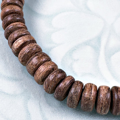 Wild Nusantara Agarwood Disc-Shaped Bracelet
