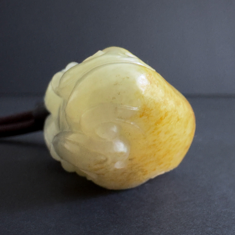 Premium Nephrite Pixiu  - Fortune’s Crimson Crest 鸿运当头