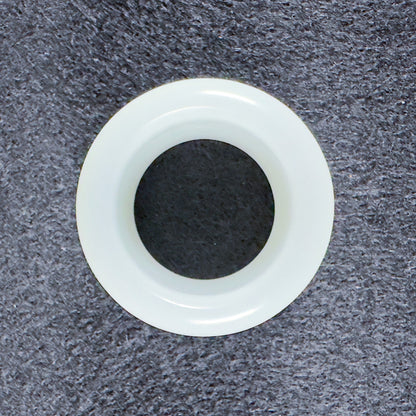 Russian White Nephrite Thumb Ring 20.2mm