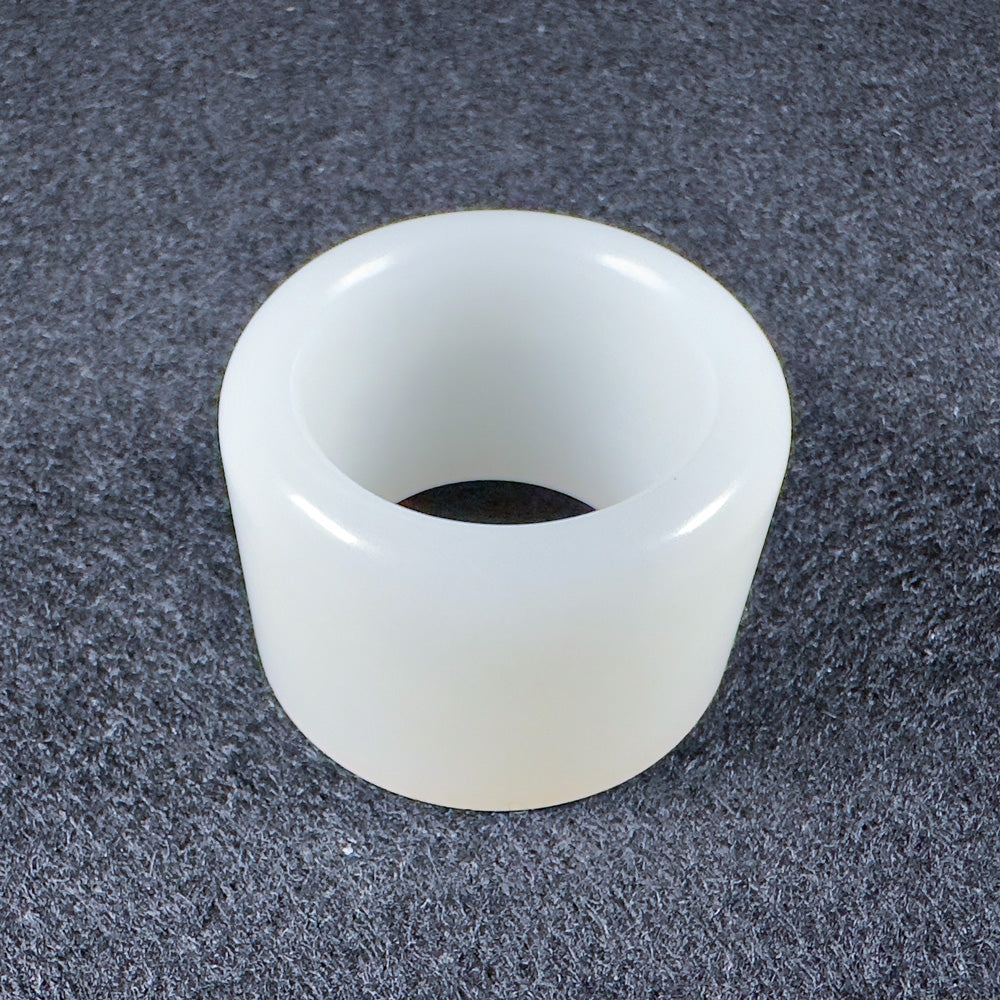 Russian White Nephrite Thumb Ring 22.1mm