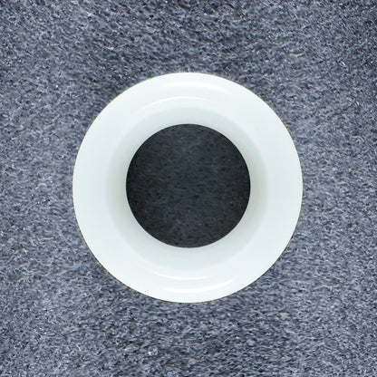 Russian White Nephrite Thumb Ring 22.1mm