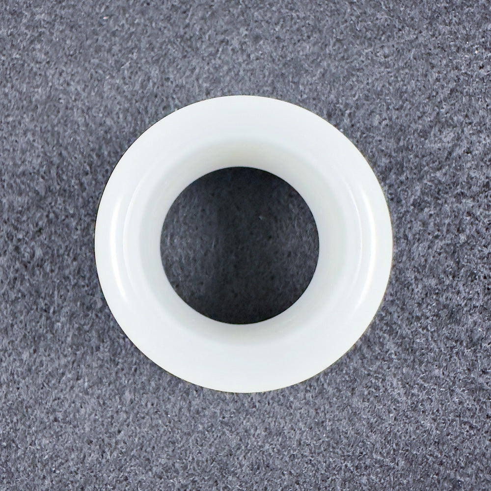 Top-Grade Russian White Nephrite Thumb Ring 22.1mm