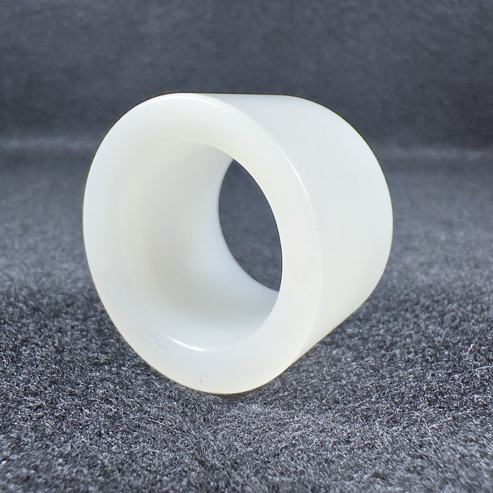 Top-Grade Russian White Nephrite Thumb Ring 22.1mm