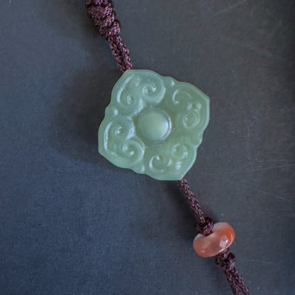 Pierced Boxwood Sceptre (Ruyi) - The Blessing of the Three Abundances 三多如意