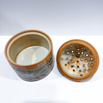 Shino-Ware Snow Pines & Wild Hares Horai Kōro