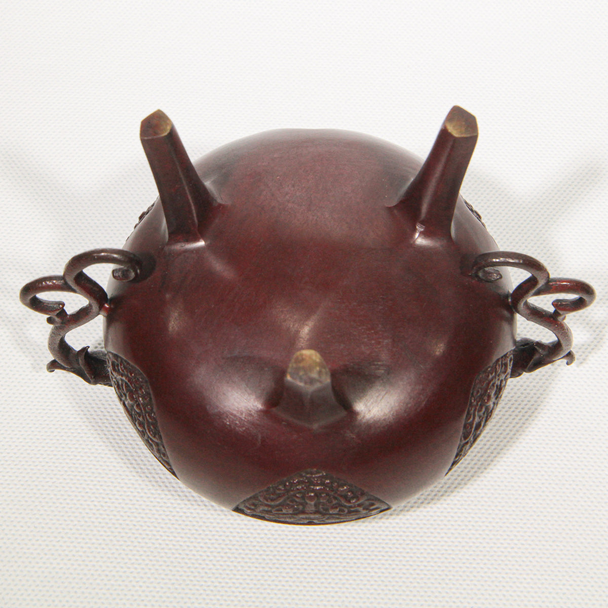 Takaoka Bronze Kōro Yamato-style Lion Lid